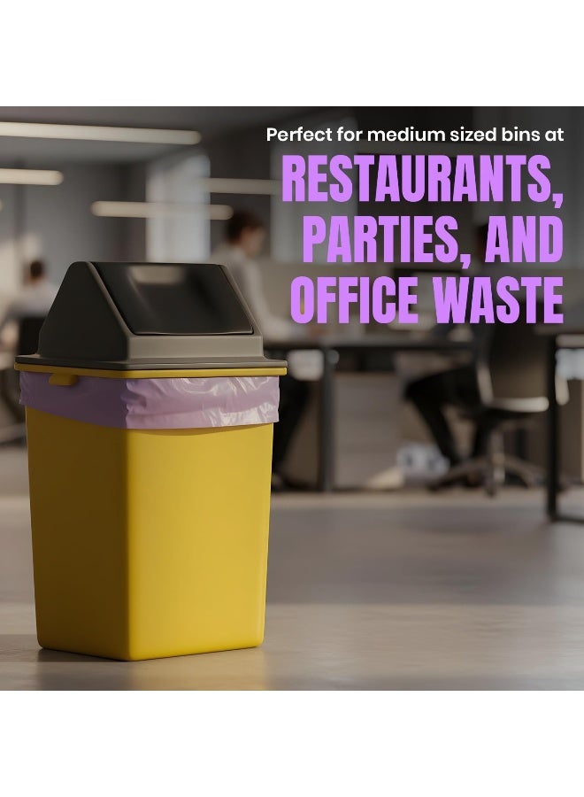 Silver Pot أكياس قمامة برائحة اللافندر سعة 30 جالون من سيلفر بوت، عبوة من 90، أكياس قمامة متوسطة، 65 سم × 95 سم، أكياس نفايات قوية للغاية ومقاومة للتسرب للاستخدام المنزلي والمكتبي - 3 عبوات من 30 - Image 5